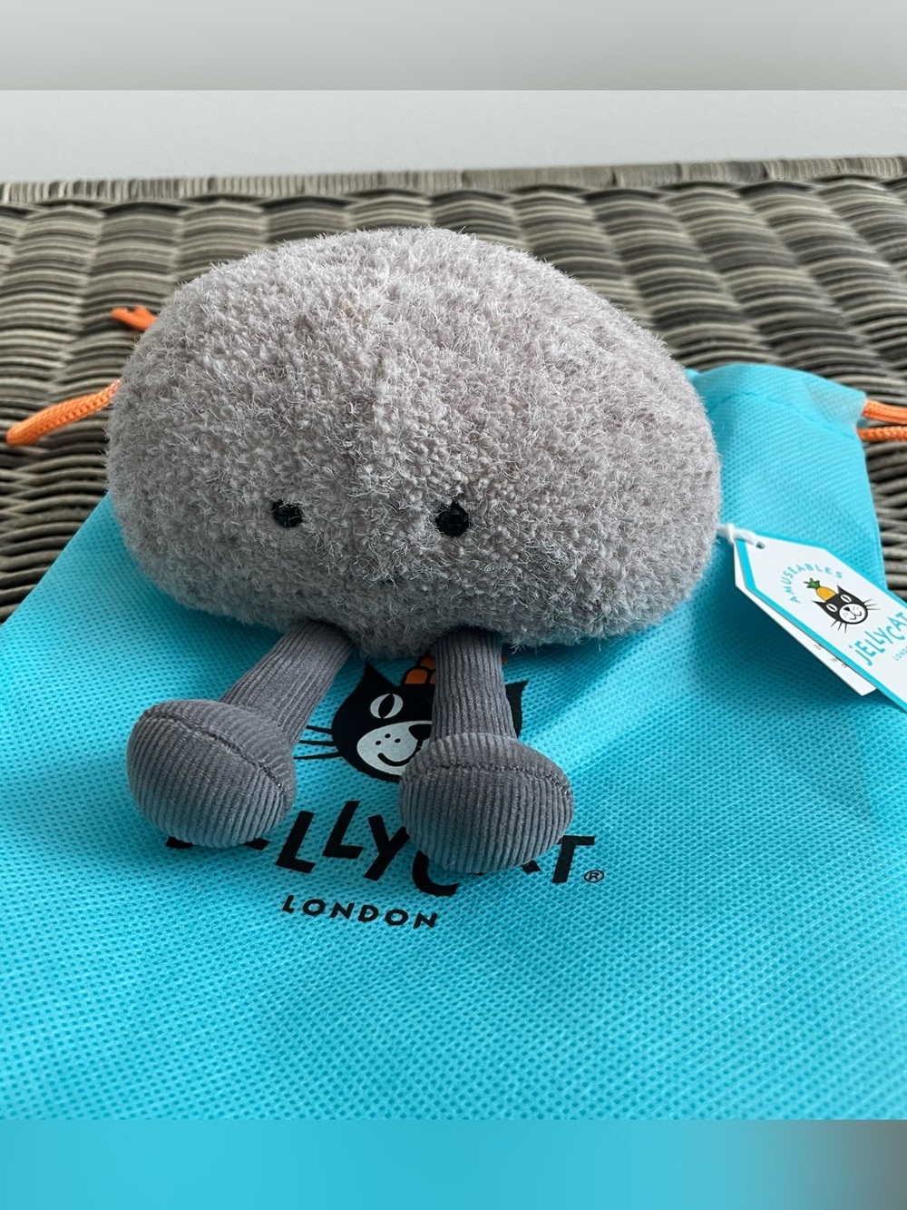 Jellycat Amuseables Gray Pebble